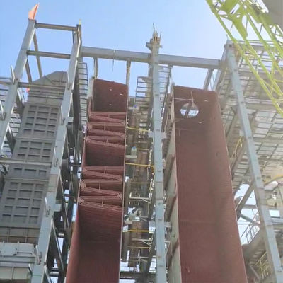 Flexible Steam And Hot Water Switching Membrane Wall Boiler Good Sealing Consumption Reduction