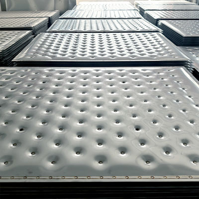 Various Materials Pillow Plate Self Cleaning For High Efficiency Heat Exchange