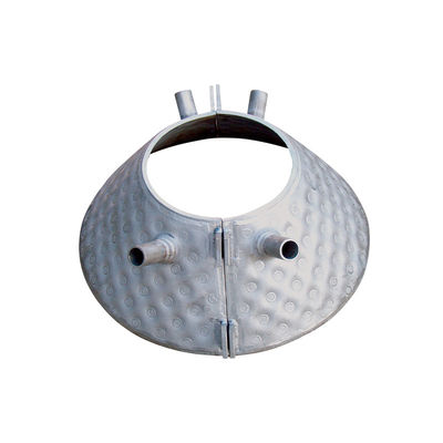 Compact Structure Clamp On Heat Exchanger 50 Bar Pressure Efficient  Jacketed Vessel Heat Exchanger