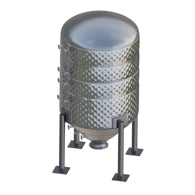 Compact Structure Clamp On Heat Exchanger 50 Bar Pressure Efficient  Jacketed Vessel Heat Exchanger