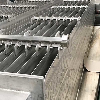 High Temperature Bulk Solid Plate Heat Exchanger Wide Particle Size Adaptability Anti Blocking